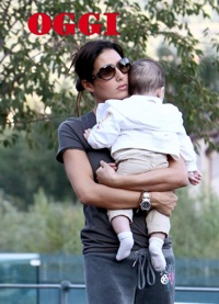 Elisabetta Gregoraci e Falco Nathan