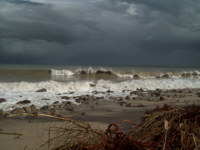 14/01/09 Mare di Soverato in burrasca