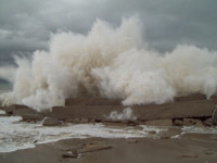 14/01/09 Mare di Soverato in burrasca