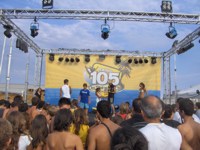 Soverato - radio 105 on the beach